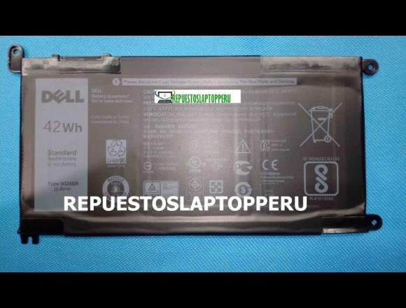 Bateria Dell Inspiron 15 5568 13 5368 5378 Wdx0r en Lima (Lima 1) (Distrito)