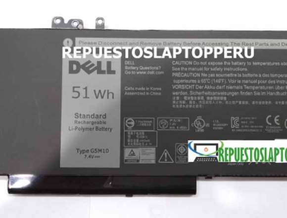 Bateria Dell G5m10 E5450 E5470 E5550 E3450 en Lima (Lima 1) (Distrito)