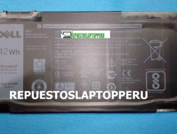 Bateria Dell Inspiron 15 5568 13 5368 5378 Wdx0r en Lima (Lima 1) (Distrito)