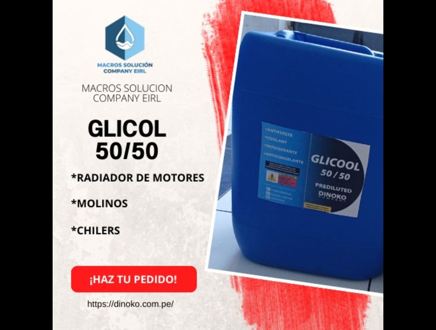 DINOKO - Venta de Glicol al 50%