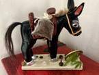 Burro Decorativo Artesanal
