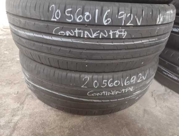 Vendo neumáticos 205/60-1692V CONTINENTAL
