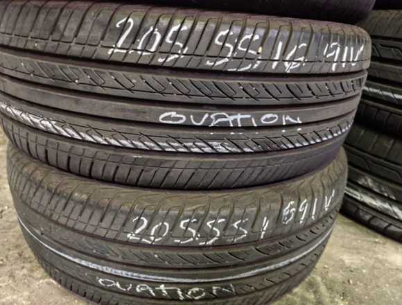 Vendo neumáticos usados 205/55-16 91V Ovation