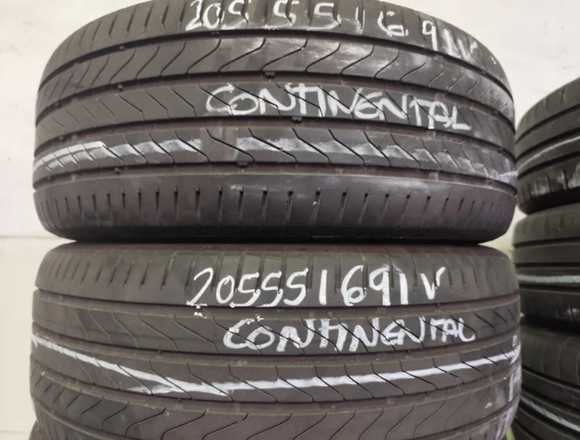Vendo Neumáticos usados Ultracontact 205/55/16 91V en Madrid (Municipio)