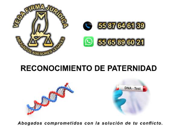 RECONOCIMIENTO DE PATERNIDAD 55 8764 6139 ASESORIA en Cuautitlán (Municipio)
