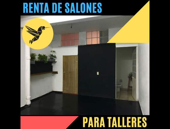 Renta de salón para talleres