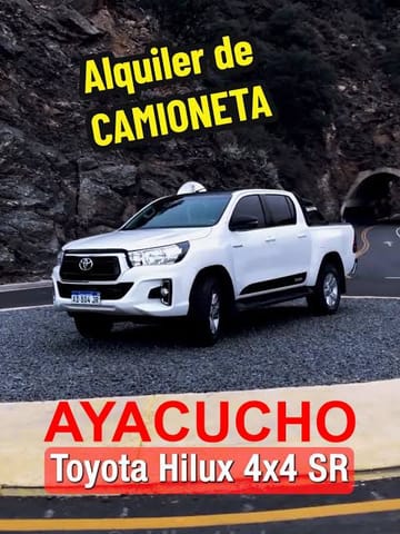 Alquiler de camionetas 4x4 con conductor en Ayacucho (Distrito)