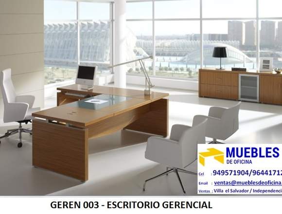 ESCRITORIO DE GERENCIA - ESCRITORIO PARA OFICINA en Villa el Salvador (Lima 42) (Distrito)
