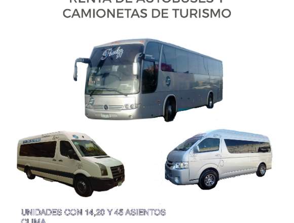 Renta de autobuses y camionetas de turismo en Puebla (Municipio)