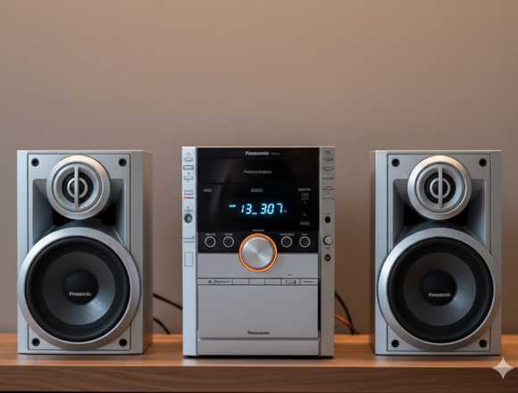 Nuevo equipo de sonido panasonic en Valencia (Municipio)