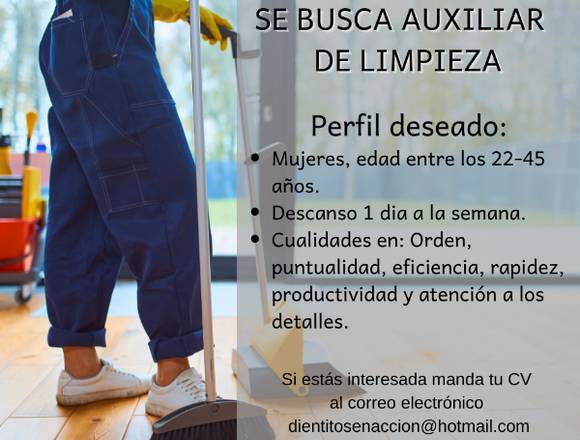AUXILIAR DE LIMPIEZA en Nezahualcóyotl (Municipio)