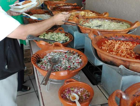 Taquizas y banquetes en Puebla