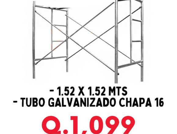 Andamios tubos galvanizado en Chimaltenango (Municipio)