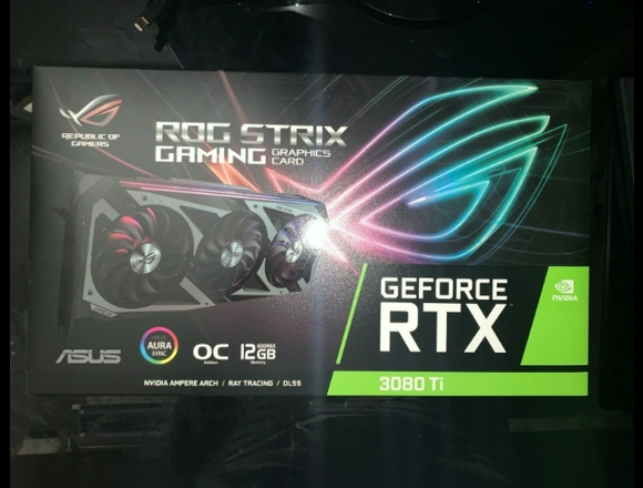 ASUS NVIDIA GeForce RTX 3080 Ti ROG Strix en Putumayo (Distrito)