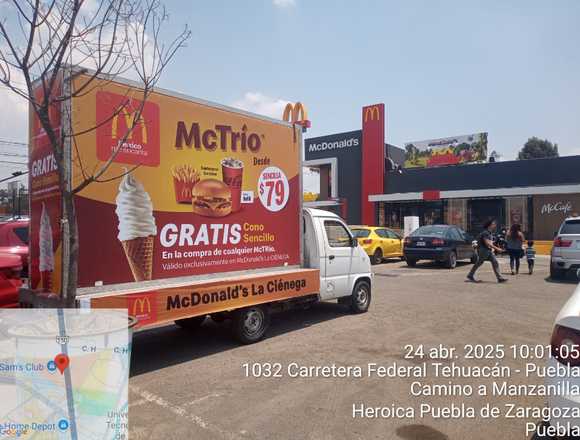 Vallas móviles disponibles en Puebla capital en Puebla (Municipio)