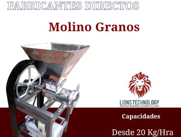 MOLINO DE GRANOS INDUSTRIAL en Bucaramanga (Municipio)