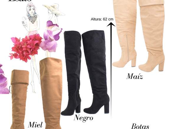 Botas para mujer tallas desde 34 hasta 39