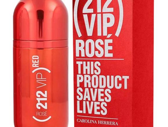 perfume 212 VIP ROSE RED de Carolina Herrera 80 ML