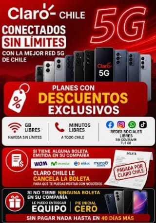 Portabilidad con claro en Santiago (Comuna)