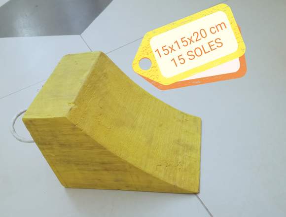 tacos o cuñas de madera