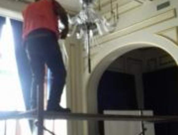 arañas de cristal bronceria tapizado muebles en Jesús María (Lima 11) (Distrito)