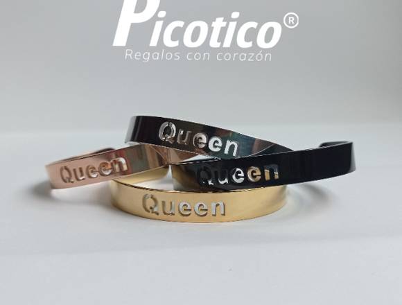 Pulseras en acero inoxidable QUEEN