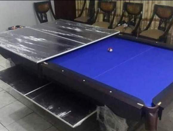 MESA DE BILLAR CON PING PONG 2 EN 1 en Lima (Lima 1) (Distrito)