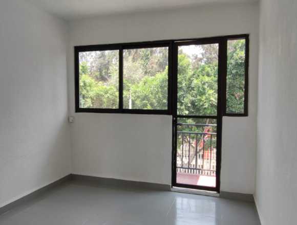 Iluminado depto exterior, ideal parejas o solteros