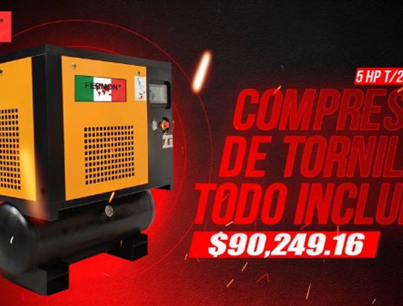 OFERTA COMPRESOR DE TORNILLO en Nicolás Romero (Municipio)