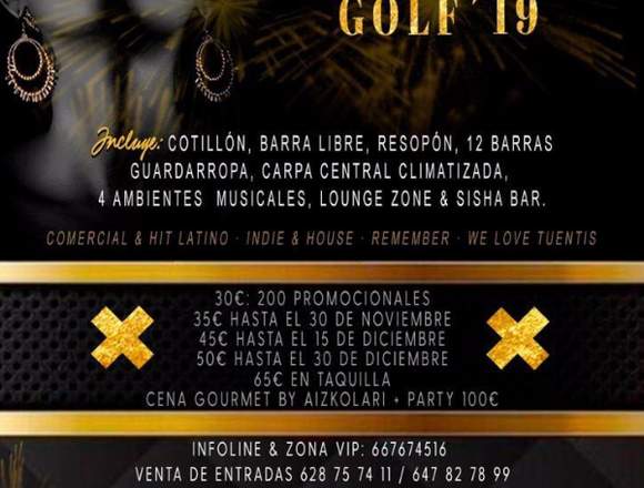 Entradas noche vieja Golf P. San Juan en Alicante/Alacant (Municipio)
