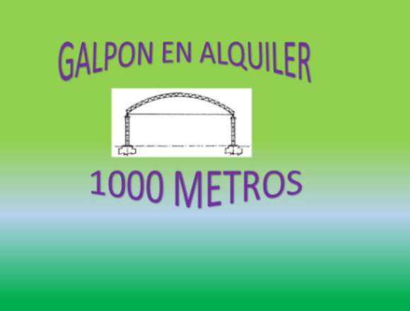 EXCELENTE GALPON PARA ALMACENAR MERCADERIA en Lanús (Localidad)