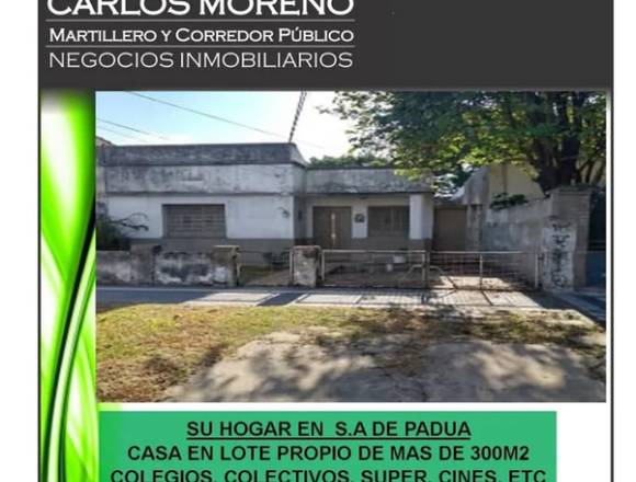 PROPIEDAD EN SAN ANTONIO DE PADUA!!! en Merlo (Localidad)