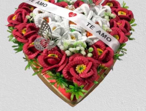 Hermosos arreglos florales eternos, toda ocasion