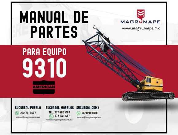 MANUALES PARA GRÚAS INDUSTRIALES AMERICAN