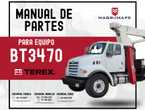MANUALES DE PARTES PARA GRÚA TEREX BT3470