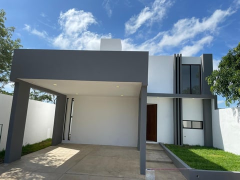 Casa nueva en venta en Cholul junto a Floresta con recamara en PB en Mérida (Municipio)