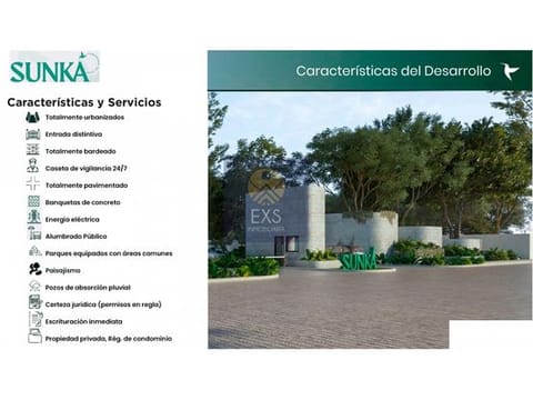 Terrenos totalmente urbanizados al sureste de Mérida