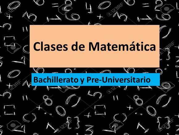 Clases de Matemática en Lagunillas (Municipio)