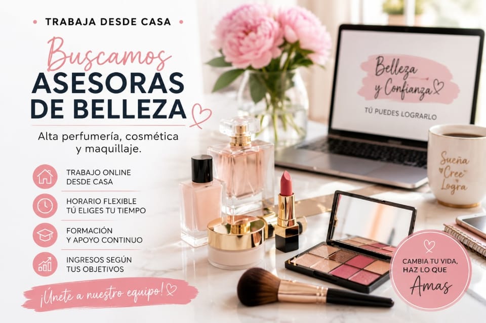 Trabajo online/ Perfumería/ Gana extras en Madrid (Municipio)