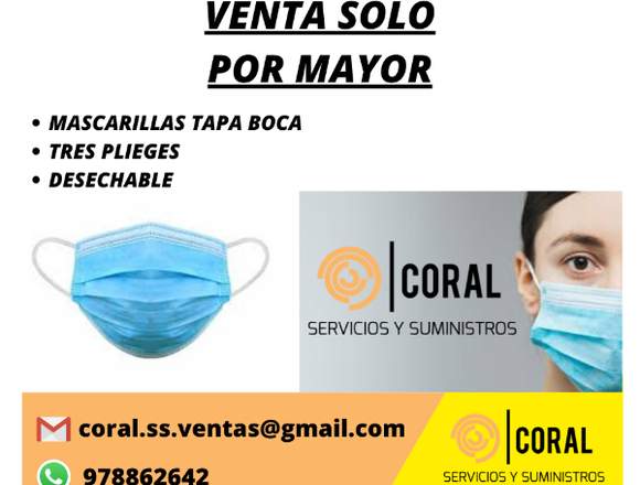 Mascarillas importadas