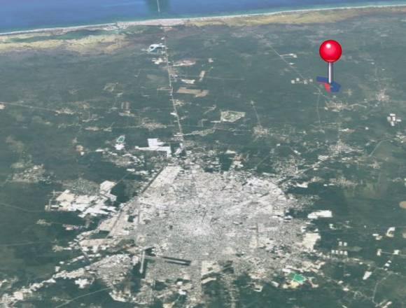 Terreno semiurbanizado a 15 min. de Mérida en Chicxulub Pueblo (Municipio)