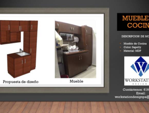 Diseño, confeccion e instalacion de muebles en San Carlos (Distrito)