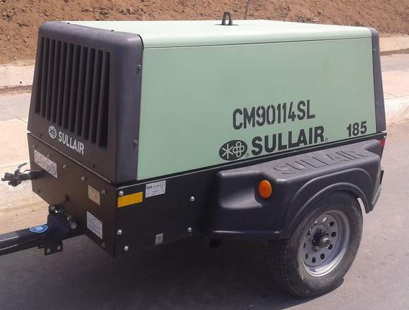 Alquiler de compresores Sullair 185 cfm en Empalme (Cantón)