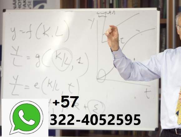 Ayuda en examenes Microeconomia, Macroeconomia en Azcapotzalco (Municipio)