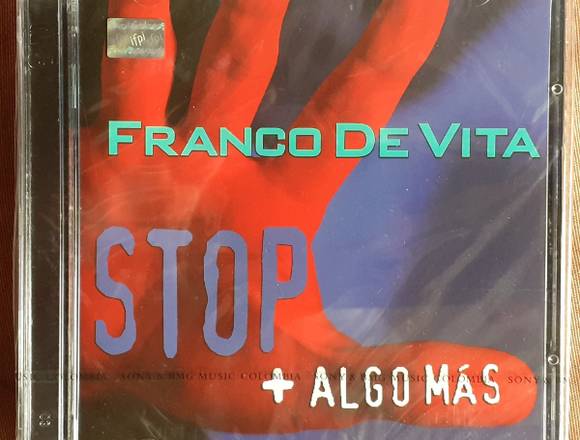 CD + DVD FRANCO DE VITA “STOP + ALGO MÁS” NUEVO en Libertador (Municipio)