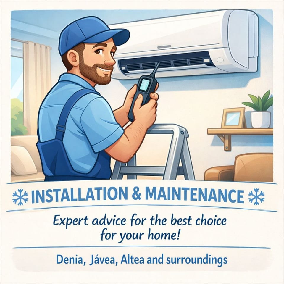 AIR CONDITIONING installation en Dénia (Municipio)