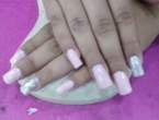uñas acrilicas con semi-permanentes