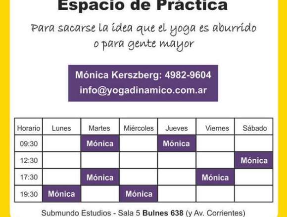 Clases de Yoga Dinamico en Almagro en Lago Buenos Aires (Localidad)