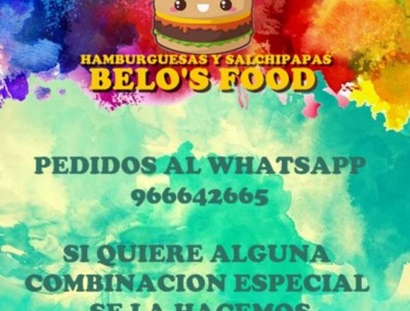 ¡¡HAMBURGUESAS Y SALCHIPAPAS BELO'S FOOD¡ en Ilo (Distrito)