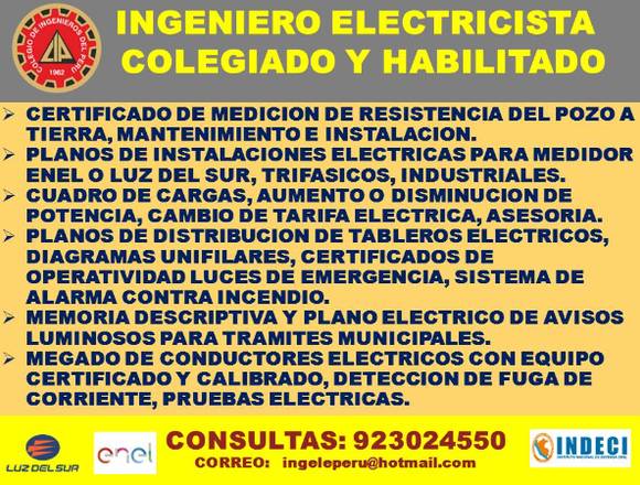 CERTIFICADO DE OPERATIVIDAD DETECTOR DE HUMO SCI en Lima (Lima 1) (Distrito)